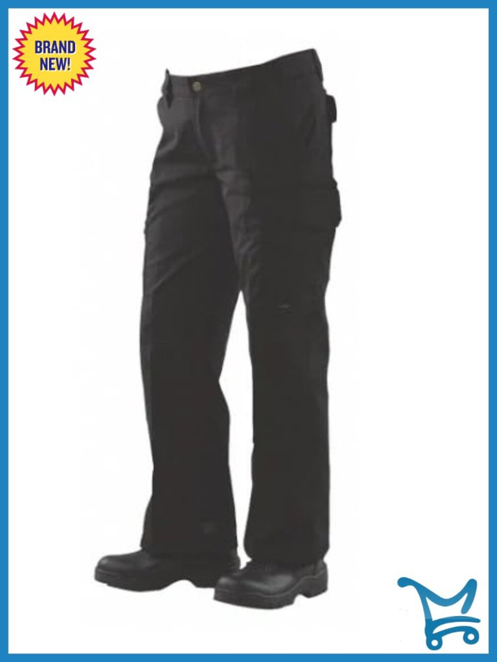 Womens Pro Flex Tactical Pants Rip-Stop DWR Coated Double Weave Stretch Work